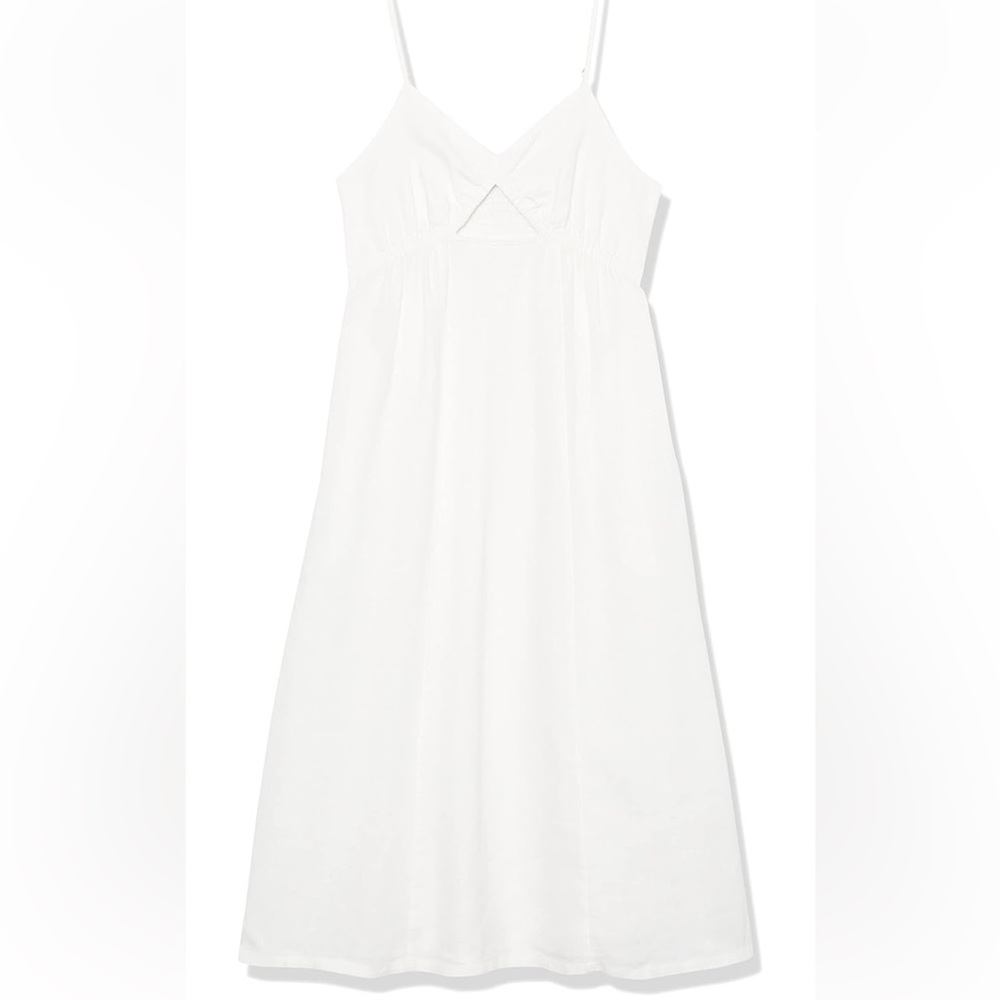 The Drop Women's Maci Strappy V-Neck Cutout Smocked Back Midi Dress..small(NWT) - Picture 4 of 4